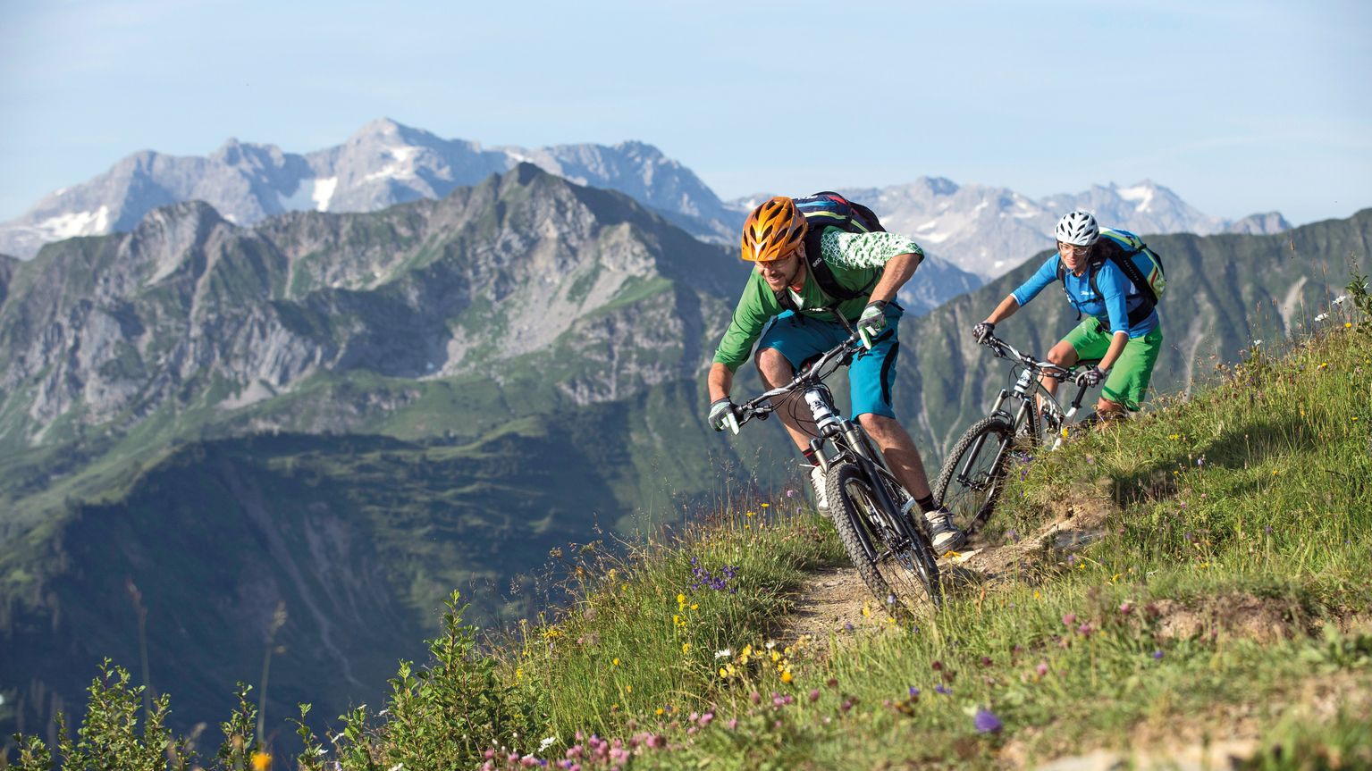 Mountainbiken im Kleinwalsertal