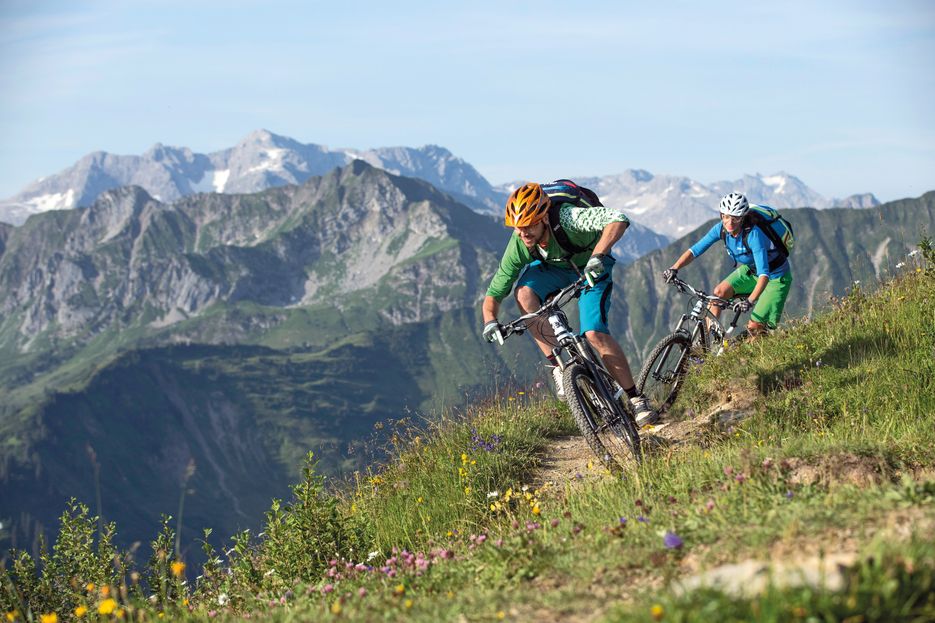 Mountainbiken im Kleinwalsertal