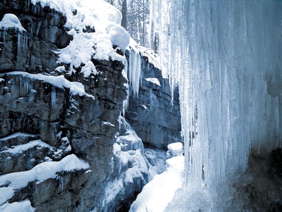 Die Breitachklamm im Winter