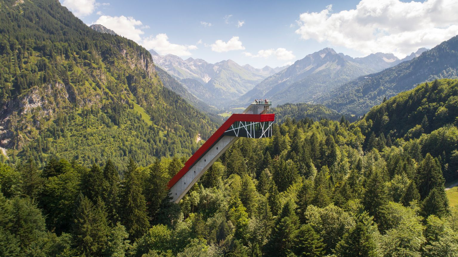 Skispringen Skischanze Oberstdorf - Die Heini-Klopfer-Skiflugschanze