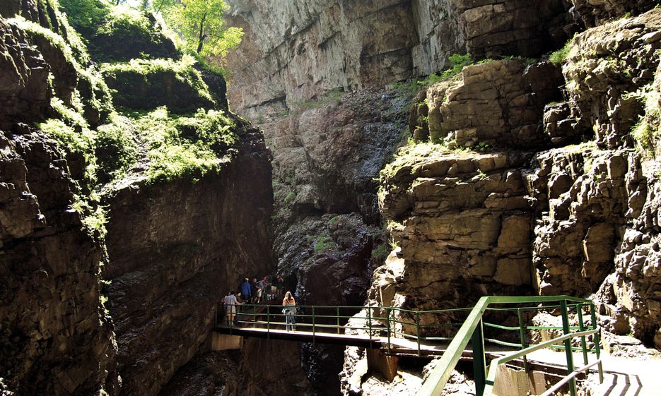 Breitachklamm im Sommer