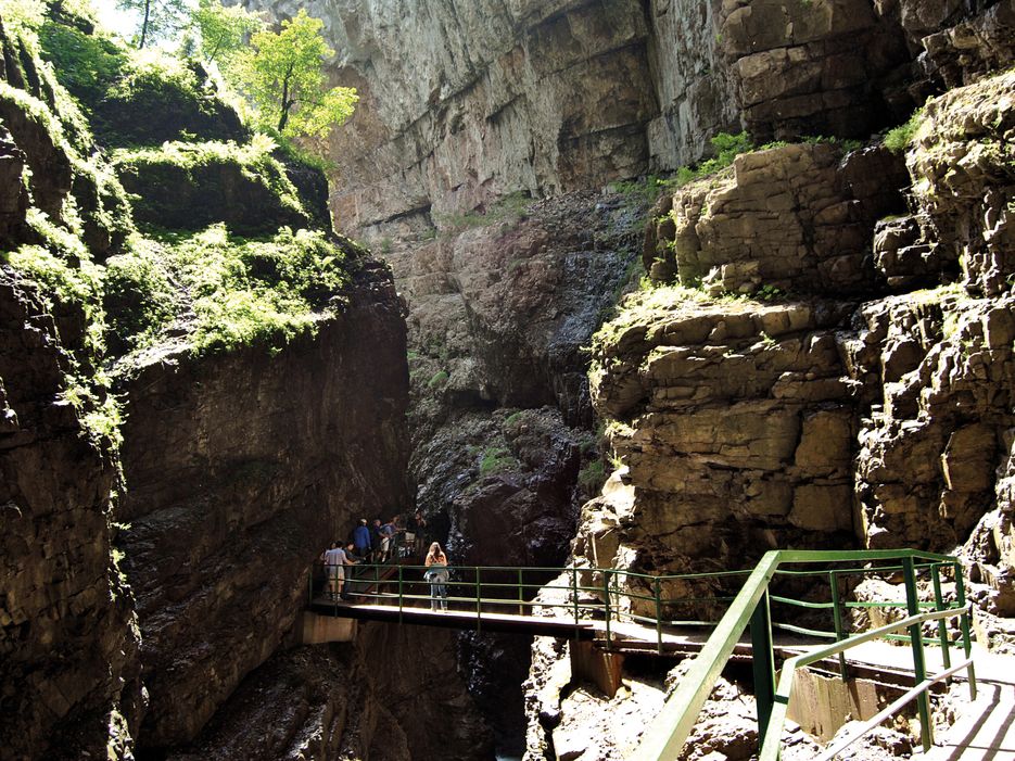 Breitachklamm im Sommer