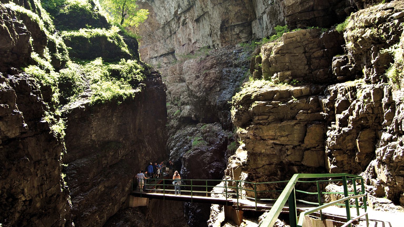 Breitachklamm im Sommer